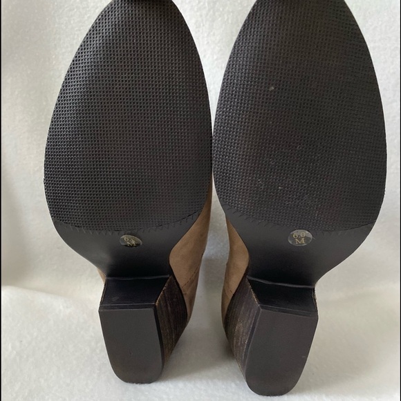 Steve Madden Size 6M Taupe Leather Ankle Boots - Picture 13 of 16